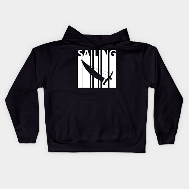 Sailing - trapeze sailing Kids Hoodie by der-berliner